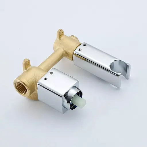 Набір гігієнічного душу прихованого монтажу Frap F2084, хром, Хром - фото 3