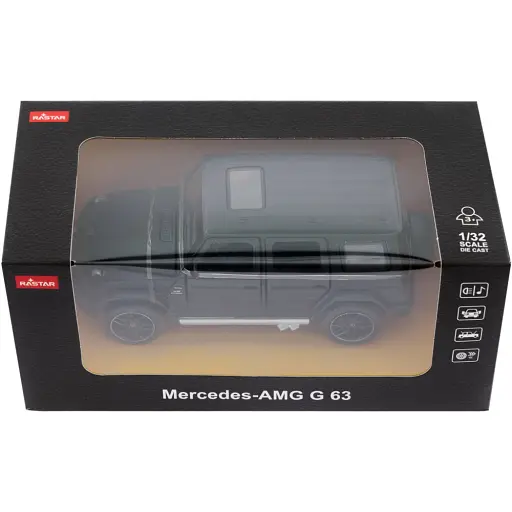 Машинка Rastar Mercedes-Benz AMG G63 1:32 Чорний - фото 10