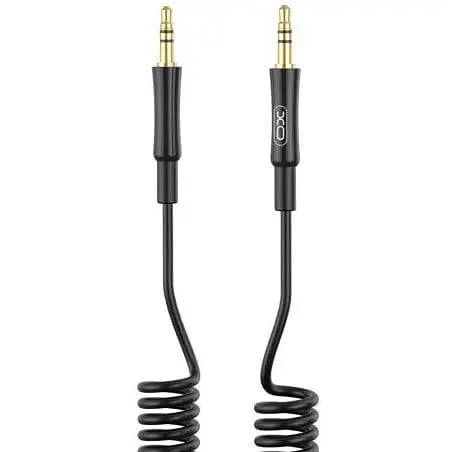 Адаптер XO NB-R255C 3.5 мм to 3.5 мм Черный - фото 1