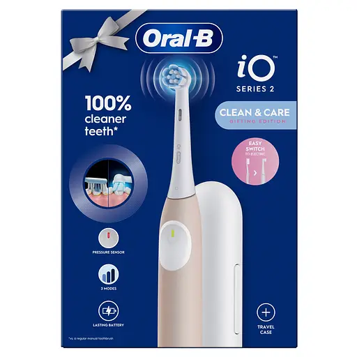Электрическая зубная щетка Oral-B iO 2 нежно-розовая - фото 7