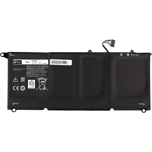 Акумулятор PowerPlant для ноутбуків Dell XPS 13 9360 (PW23Y) 7.6V 7800mAh
