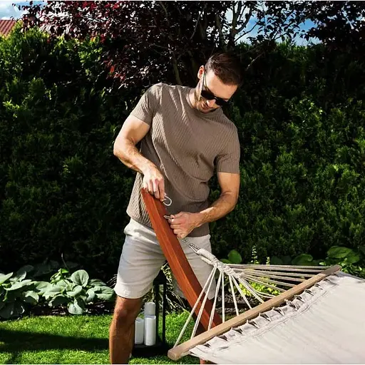 Гамак зі стелажем Di Volio Trevia кремовий - фото 4