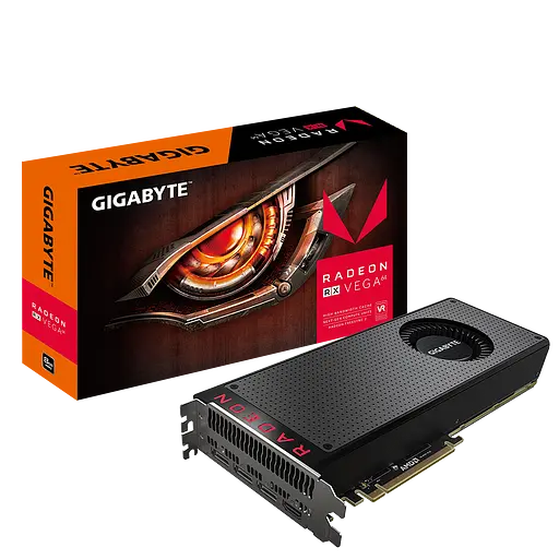 Відеокарта AMD Radeon RX Vega 64 8GB Gigabyte (GV-RXVEGA64-8GD-B) Б/В