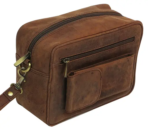 Кожаная сумка-барсетка Always Wild 21х15.5х10 см acs0018078 - фото 3