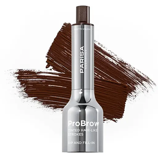 Стійкий тінт для брів Parisa ProBrow Tint відтінок №602 Chocolate  - фото 4