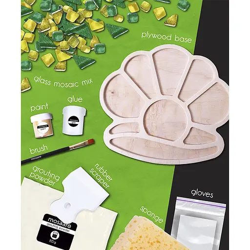 Дитячий набір для творчості кришталева мозаїка Мушля Mosaaro MA2003 - фото 3