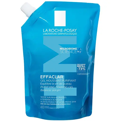 Гель-мус La Roche-Posay Effaclar+M Рефіл для очищення проблемної шкіри 400 мл