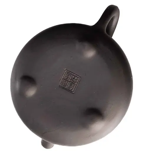 Иссинский чайник Трехрогий из печи, 190 мл - Черный - фото 5