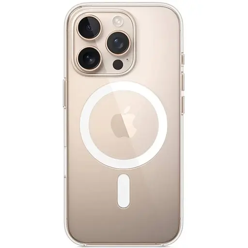 Оригинальный прозрачный чехол Apple Clear Case with MagSafe для Iphone 16 Pro (6.3") Clear MA7E4ZM/A - фото 8