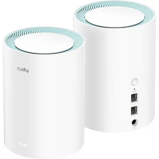 MESH-система Cudy WiFi M1300(2-pack), AC1200 Wi-Fi Gigabit Mesh Solution (M1300(2-pack)) - фото 2