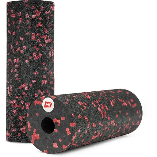 Мини массажный ролик (валик, роллер) Hop-Sport EPP 15см HS-P015YG черно-красный - фото 2