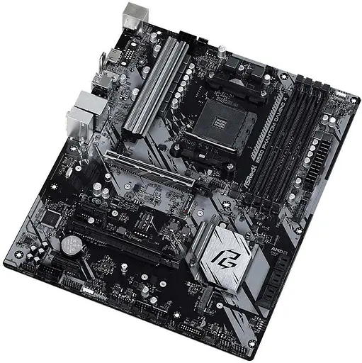 Материнская плата AsRock B550 Phantom Gaming 4 (B550 Phantom Gaming 4) (Socket AM4, AMD B550, Micro-ATX) - фото 3