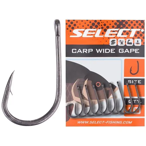 Крючок Select Carp Wide Gape #2, 10 шт. (1013-1870.50.49)
