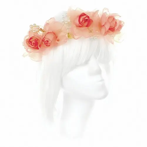 Венок на голову Нимфа с жемчугом - фото 1