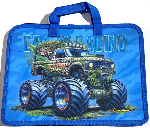 Папка на блискавці із ручками, А4+, P0229