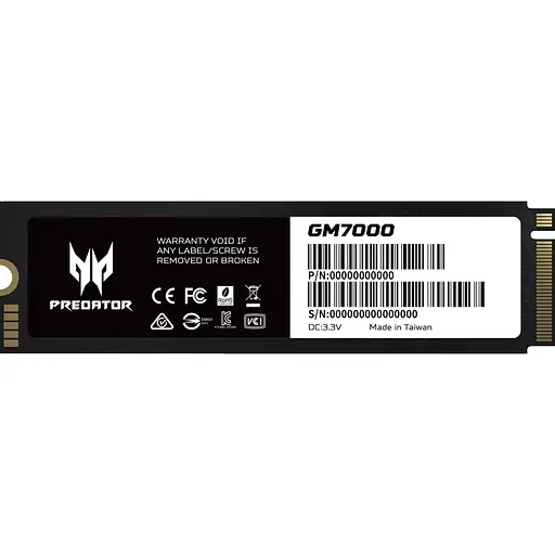 SSD накопичувач Acer Predator GM7000 2 TB (BL.9BWWR.106) [142404] - фото 2