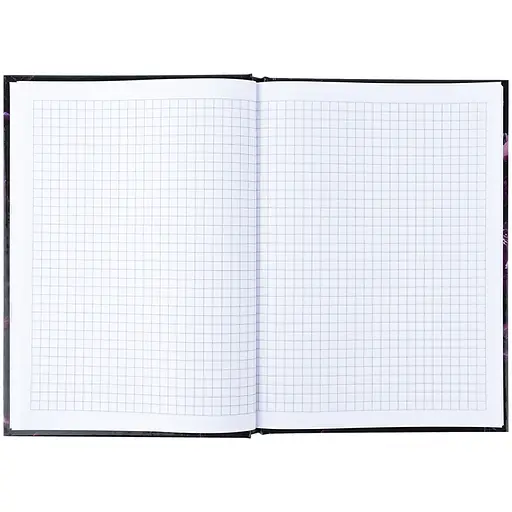 Книга записна Axent Purple fleur А5 в клітинку 96 аркушів (8459-2-A) - фото 3