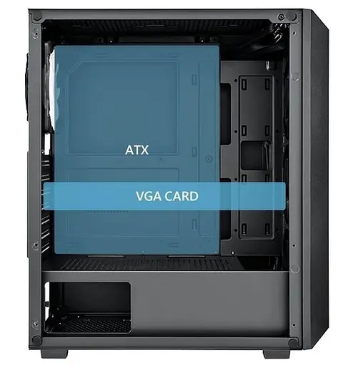 Корпус FSP CMT218AB Black (CMT218AB) - фото 4