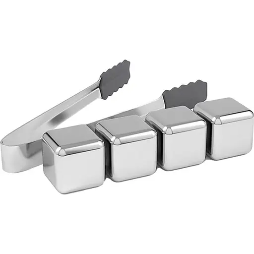 Металлические камни для виски Circle Joy 4pcs (CJ-BK03) [108899] - фото 2