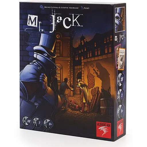 Настольная игра Hurrican Мистер Джек в Лондоне (Mr. Jack) (0100) - фото 1