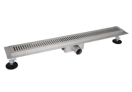 Линейный трап Qtap Taurus FA500 из нержавеющей стали, с сухим затвором QTTAUFA500 - фото 1