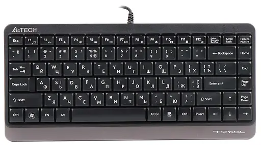 Клавіатура A4Tech Fstyler FK11 USB Grey (FK11 USB (Grey)) - фото 1
