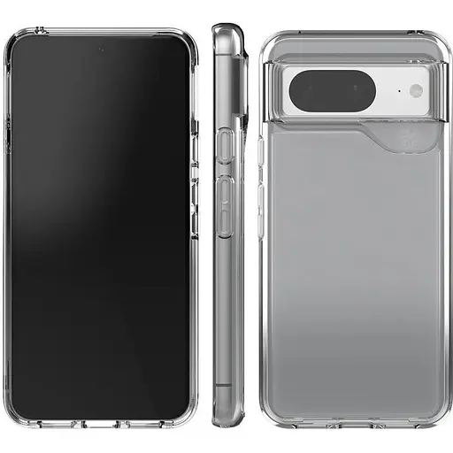 Оригинальный противоударный чехол Gear4 Crystal Palace для Google Pixel 8 (6.2") Прозрачный (702312744) - фото 9