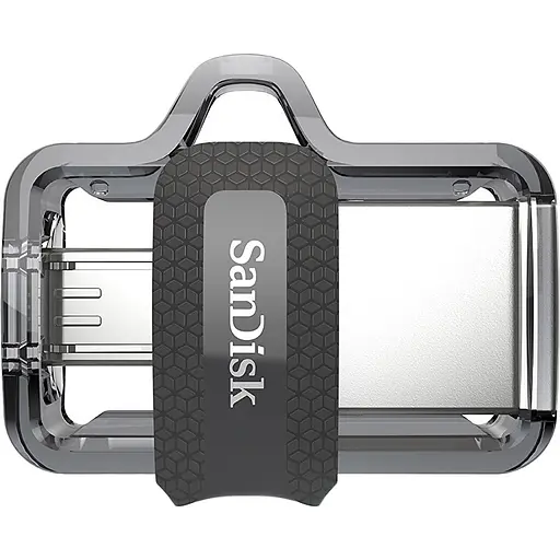 Флеш-накопитель Sandisk USB 3.0 Ultra Dual Drive OTG M3.0 32Gb (150 Mb/s) (SDDD3-032G-G46) - фото 3
