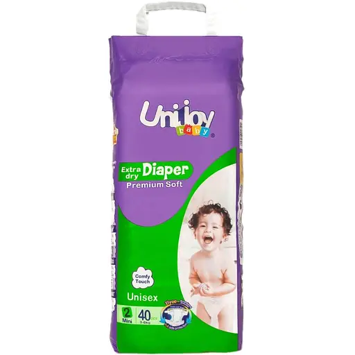 Підгузки Unijoy Soft S 3-6 кг 40 шт.