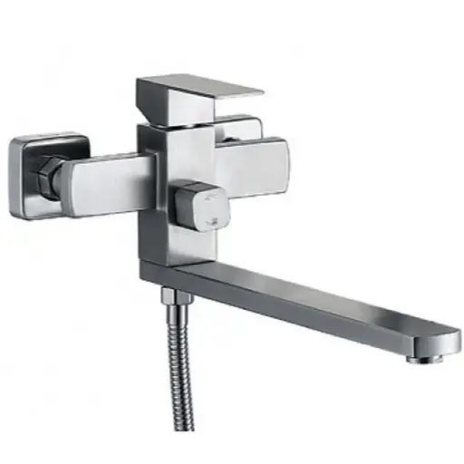 Змішувач для ванни Mixxus KUB-007 MI6090 Нержавіюча сталь - фото 1