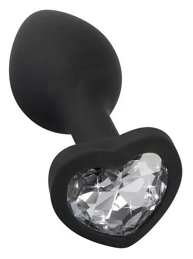 Анальная пробка Silicone Butt Plug 7.3 см (черный)