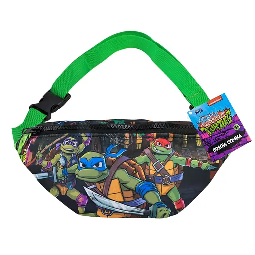 Сумка-бананка детская Kids Hits "TMNT" 24х11 см KH78/001L
