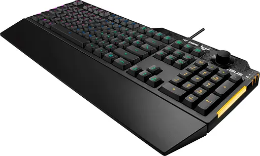 Клавіатура Asus TUF Gaming K1 USB Black UKR (90MP01X0-BKMA00) - фото 3