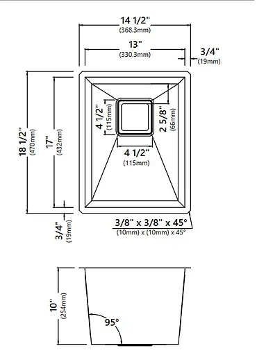 Кухонна мийка Kraus Pax KHU15, Нержавіюча сталь - фото 3