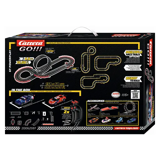 Автотрек Carrera GO!!! GT Powerplay трасса 4.9 м (CR-20062597) - фото 8
