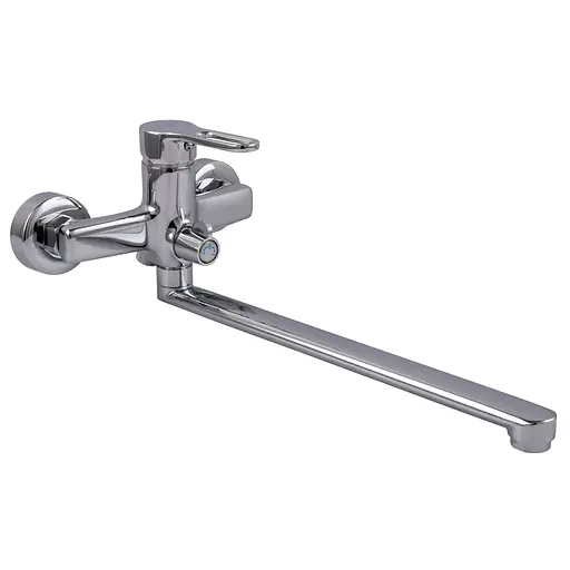 Змішувач для ванни Globus Lux Dolly GLD-0208 латунний з душем для установки на стіну елегантний та функціональний - фото 2