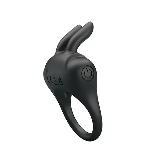 Эрекционное кольцо Pretty Love Davion Penis Ring 7.4 см черный - фото 4