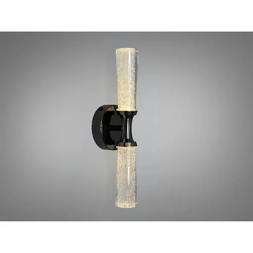 Бра LED Romin чорний хром 5 Вт циліндричні плафони - фото 1