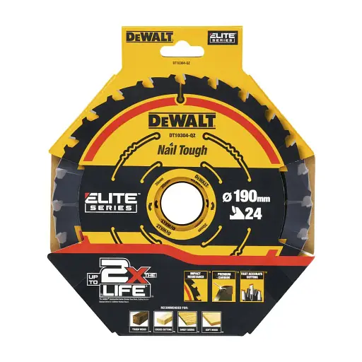 Диск пиляльний DeWalt Elite Extreme 190 х 30 х 24 мм (DT10304) - фото 3