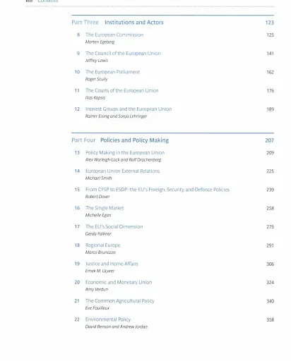 European Union Politics Third Edición - фото 6