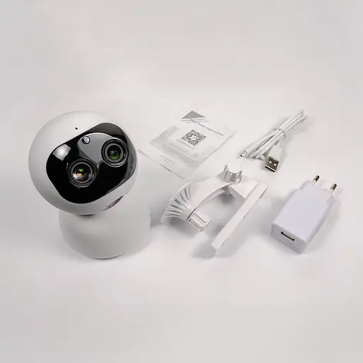 IP-видеокамера поворотная с WiFi 2MP Light Vision VLC-5292ID10Z f=3.6-12mm с микрофоном (75-00176) - фото 5