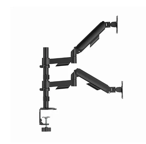 Кронштейн настільний для 2 моніторів Gembird MADA2P02 17-32 дюйми Black - фото 3