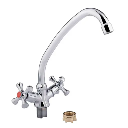 Смеситель для кухни Lidz (CRM)-30 21 271 01 Хром - фото 3