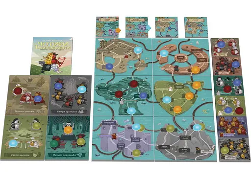 Настольная игра Games 7 Days Четыре темперамента. Делюкс издание (Four Humours) (укр.) (CHT001UA) - фото 2