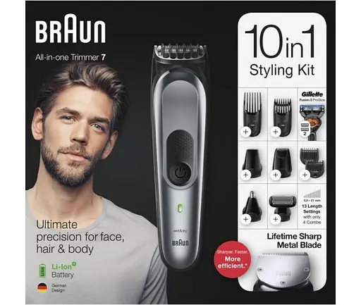 Універсальний тример Braun MGK7221 [64063] - фото 6