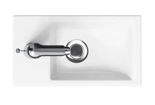 Тумба навісна ПіК Сіметрі права + раковина Cersanit Como 40 см Білий 30412 - фото 4