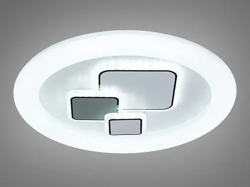 Багатофункціональний, стильний світлодіодний світильник, 50 Вт, білий - фото 2