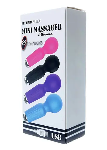 Вібромасажер Boss Series Rechargeable 11 см блакитний - фото 8