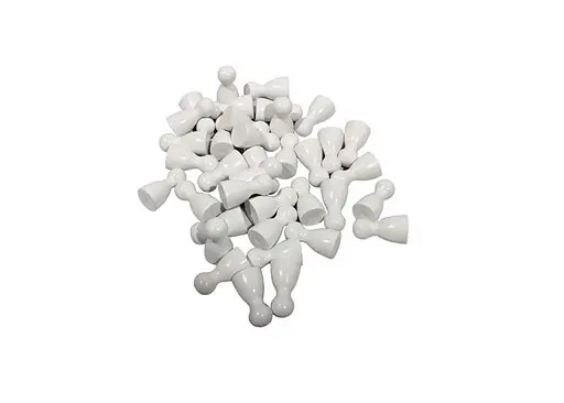 Аксессуар Фишка деревянная белая для настольных игр 2.5 см поштучно (Р00904) - фото 4