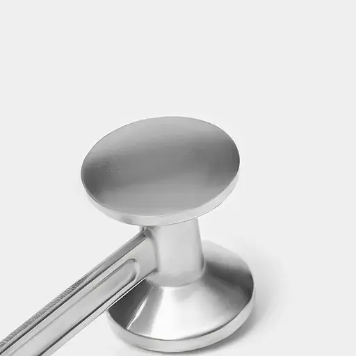 Кухонний молоток двосторонній для відбиття м'яса та відбивних алюмінієвий литий 22 см, Kitchen Master 86658 - фото 3